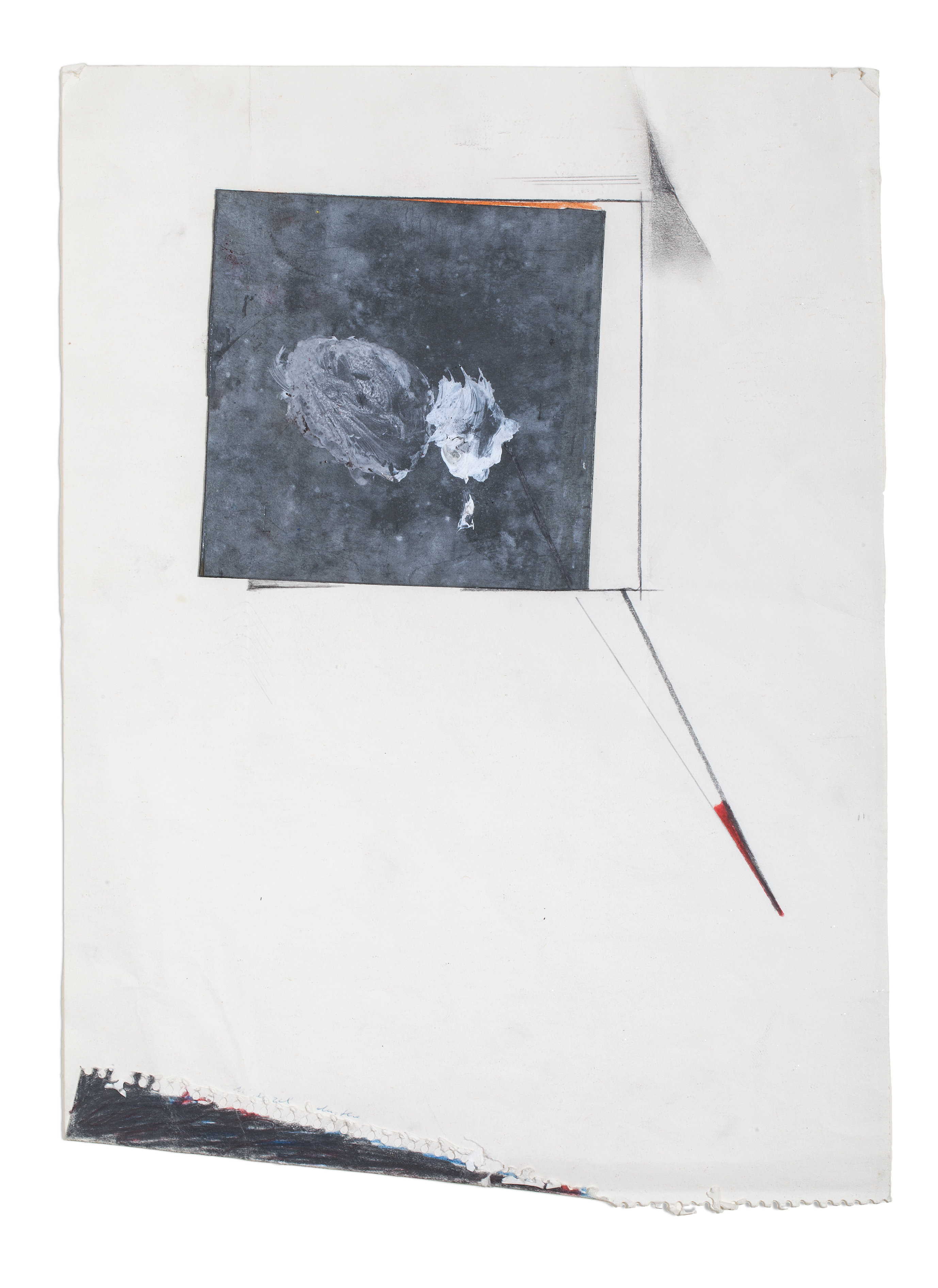 MICHAEL BUTHE (1944-1994)<BR> OHNE TITEL (CA 1969)