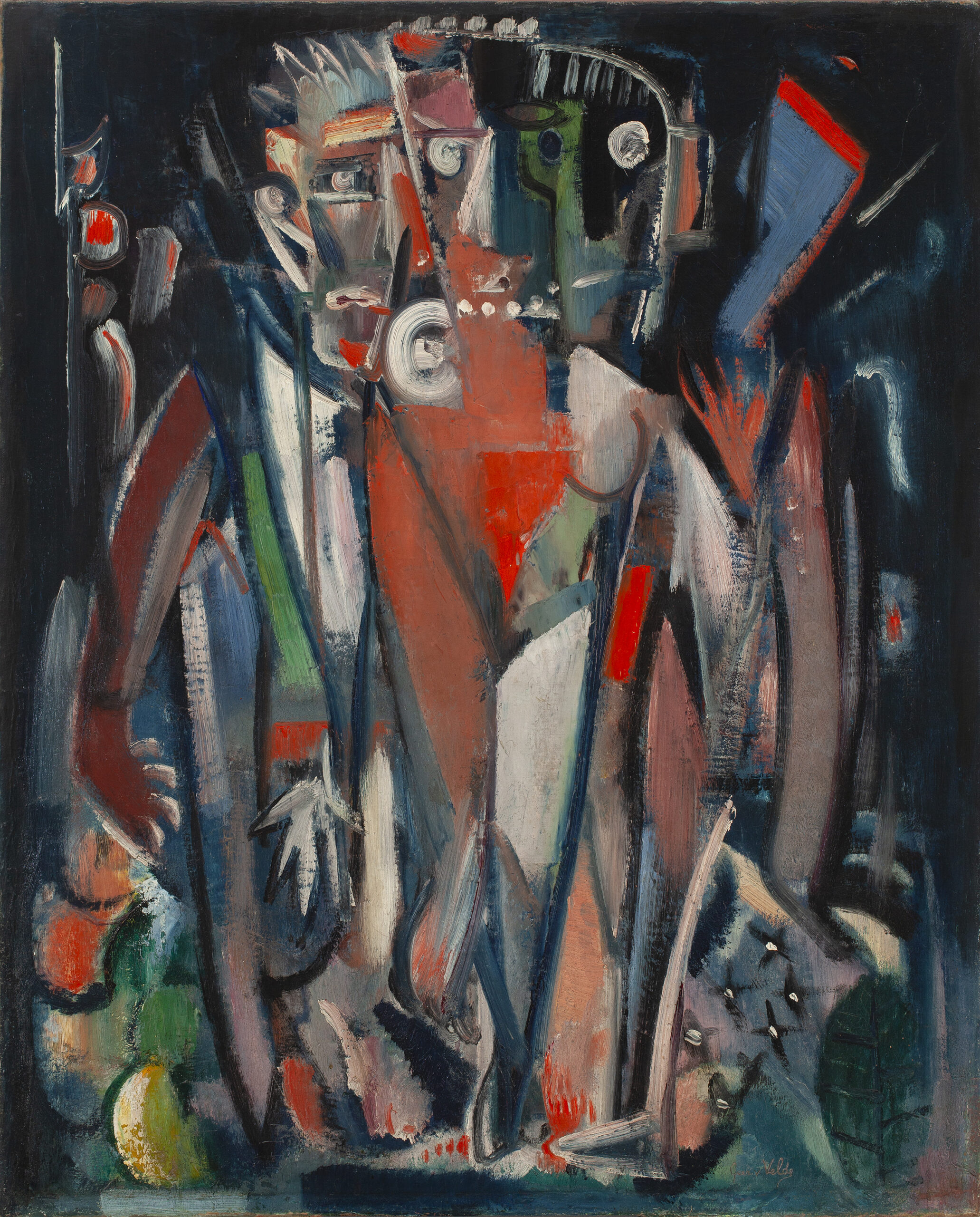 GEER VAN VELDE (1898-1977)<BR>DANSERS (CA.1928/29)