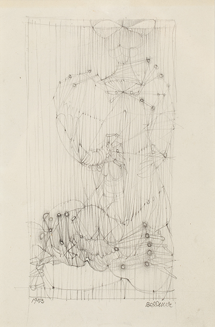 HANS BELLMER (1902-1975)<BR> Sans Titre (1953)