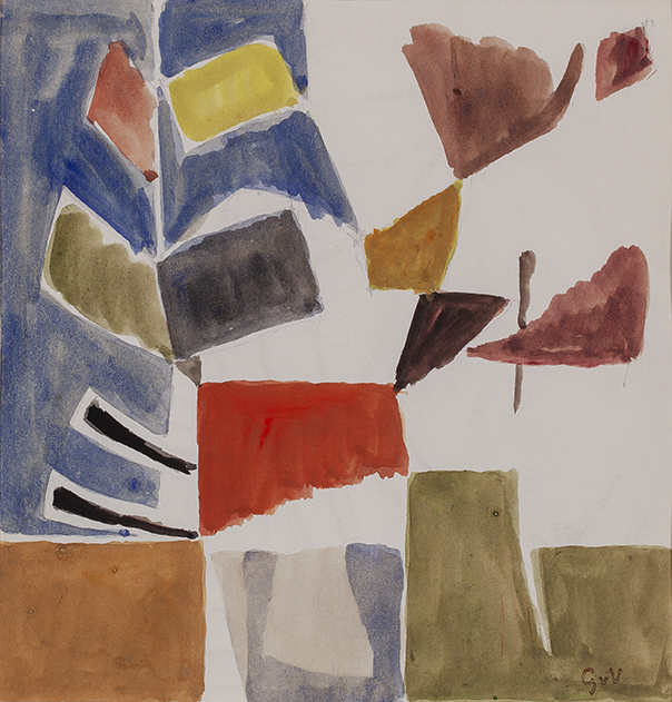 GEER VAN VELDE (1898-1977)<BR>Composition (ca.1958)
