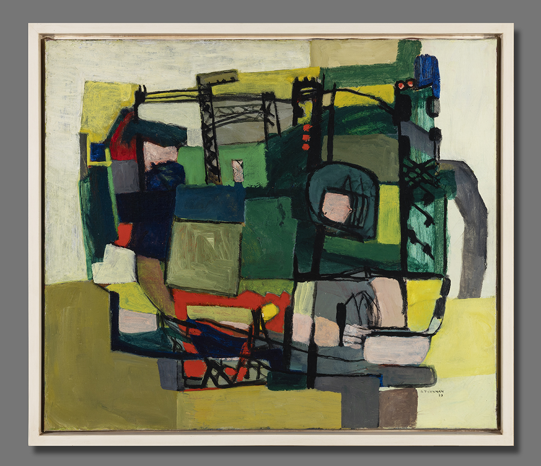 DORA TUYNMAN (1926-1979)<BR> COMPOSITIE 1953