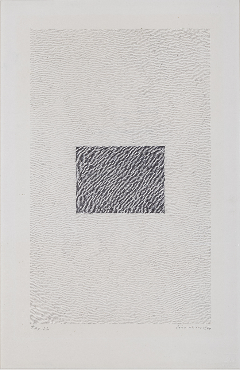 JAN SCHOONHOVEN (1914-1994)<BR> T74-22  1974