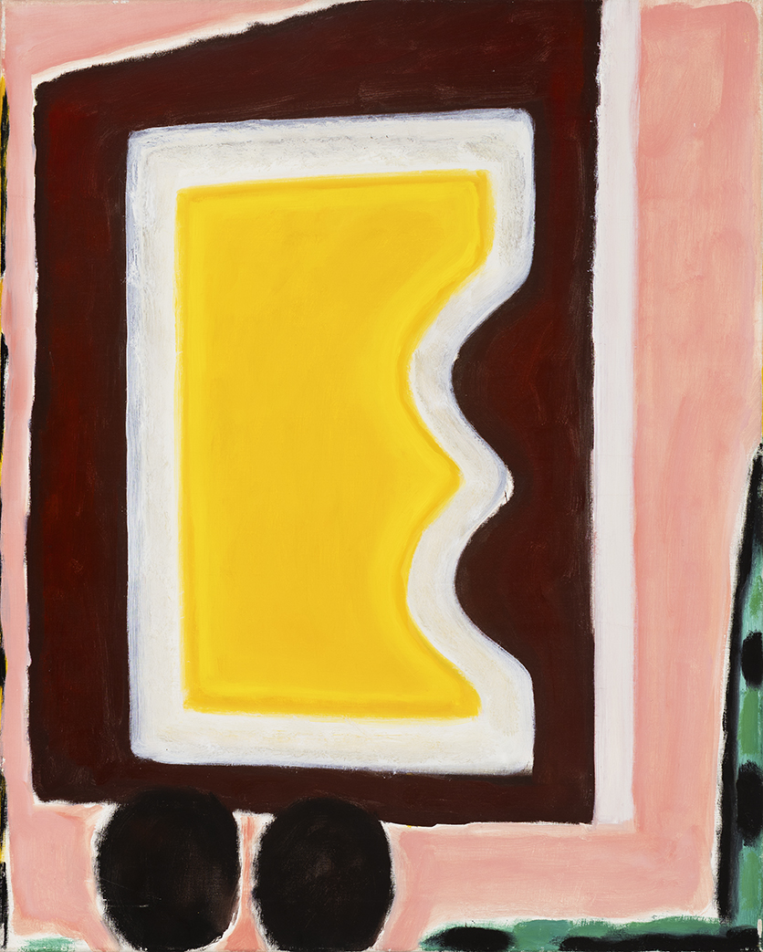 AGNES MAES (1942-2016)<BR> AUTOPORTRET 1987